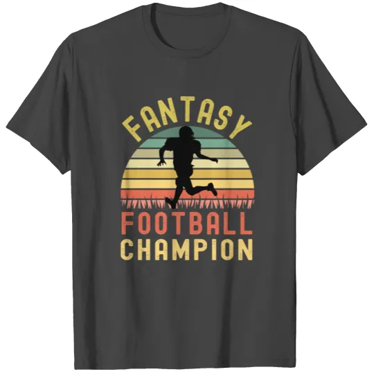 Funny Fantasy Football Champion Draft T Shirts