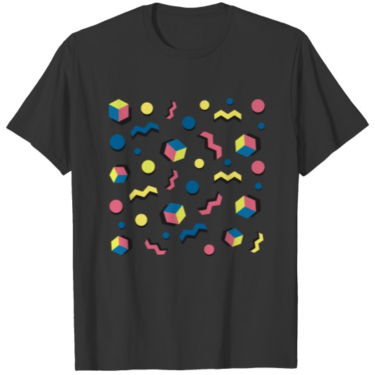 Geometric pattern T-shirt