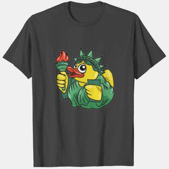 Statue of Liberty Rubber Duck T Shirts
