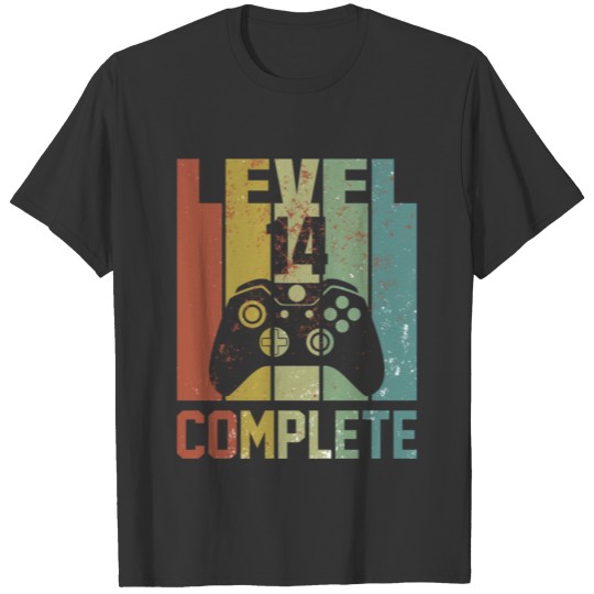 Level 14 Complete Birthday Shirt Youth Gift T-shirt