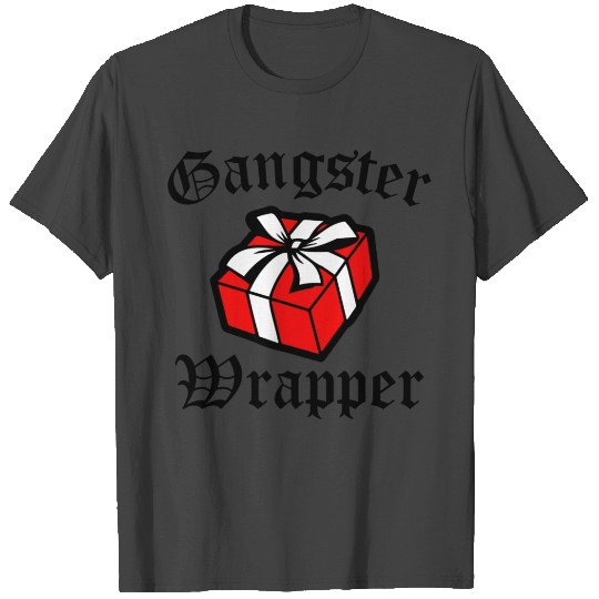 Gangster Wrapper T Shirts Funny Christmas