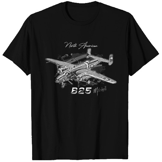 North American B 25 Mitchell T Shirts
