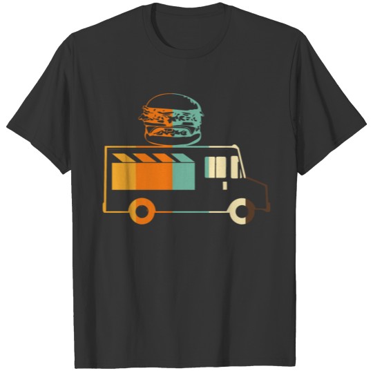 Vintage Food Truck Foodie Foodtruck Streetfood T-shirt