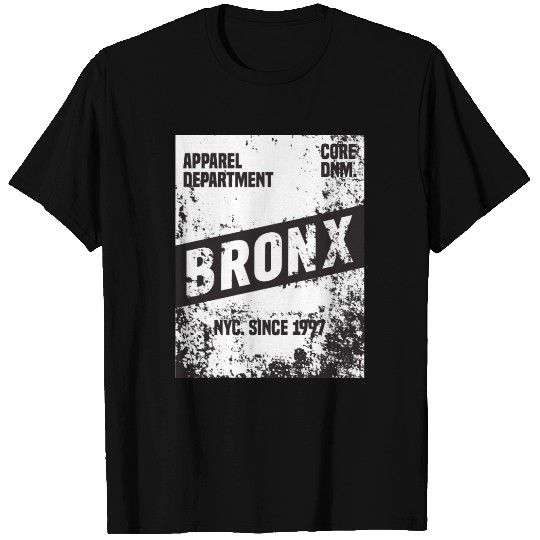 Bronx typography T Shirts