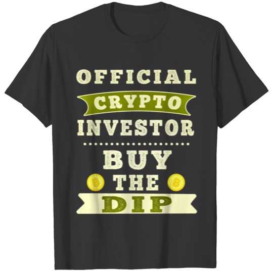 Bitcoin Crypto Father Dad Trader Crypto eth T-shirt