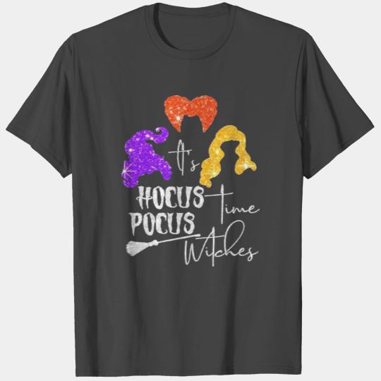 Hocus Pocus time witches T Shirts