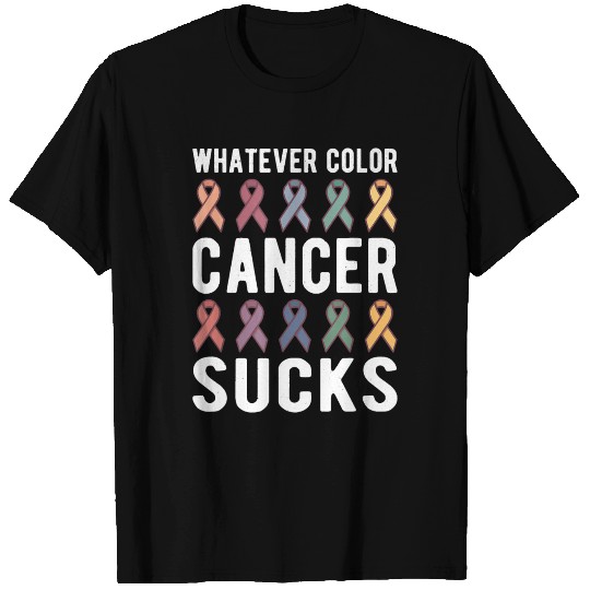 Cancer Sucks Cancer Awareness Whatever Cancer T Shirts