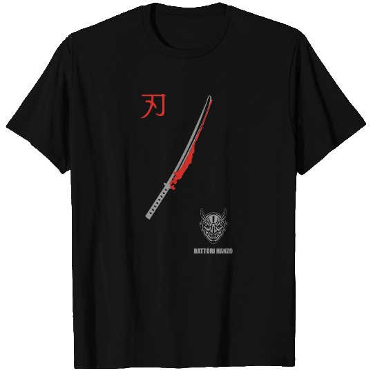 MENS HATTORI HANZO KILL BILL SAMURAI SWORD T Shirts