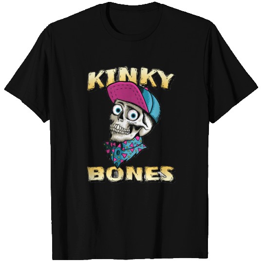 Kinky Bones (Funny Skeleton) T Shirts