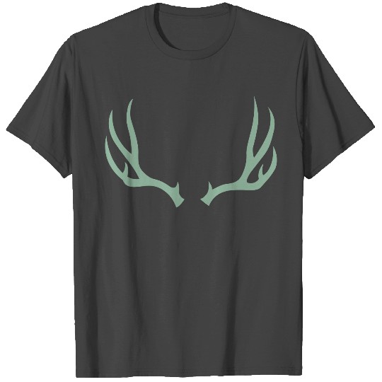Antlers Deer Hunting Forest Wild Nature Outdoor T Shirts