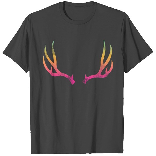 Antlers Deer Hunting Forest Wild Nature Outdoor T Shirts