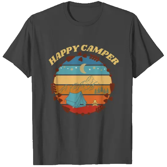 Happy camper T Shirts