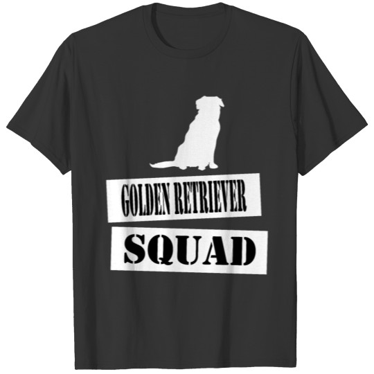 join the golden retriever squad T-shirt