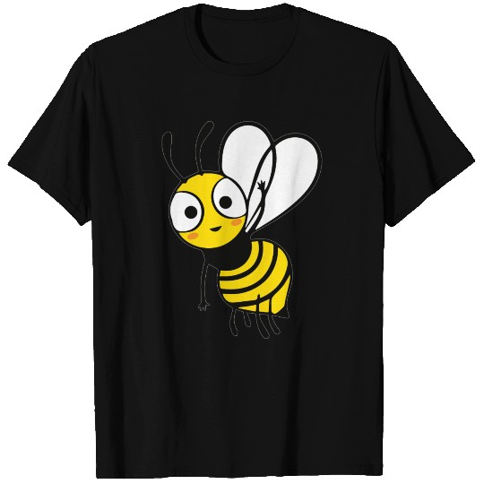 Bee at the waving beekeeper beekeeping T Shirts
