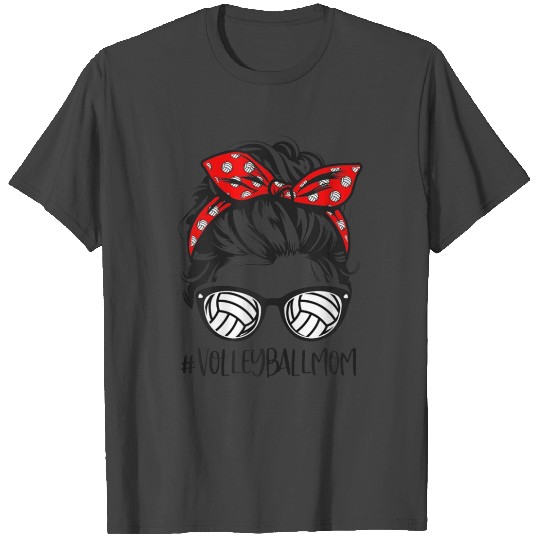 Womens Volleyball Mom Volleyball Lover Mothers Day T Shirts