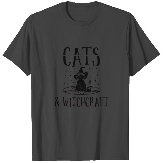 Cat Lover | Witch Witches Witchcraft Gift Idea T Shirts