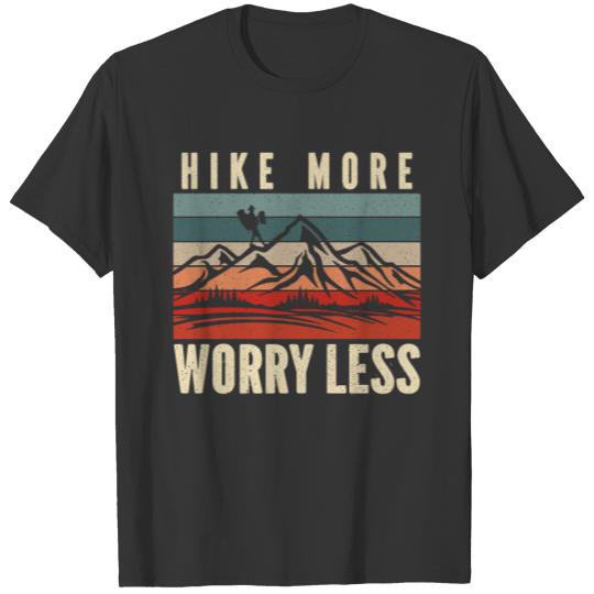 Hiker Hiking Retro Vintage Hike T-shirt
