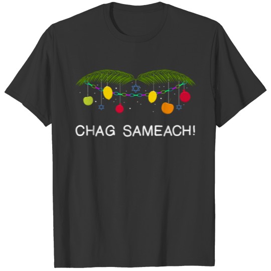 Sukkot Judaism Feast Of Tabernacles Chag Sameach T Shirts
