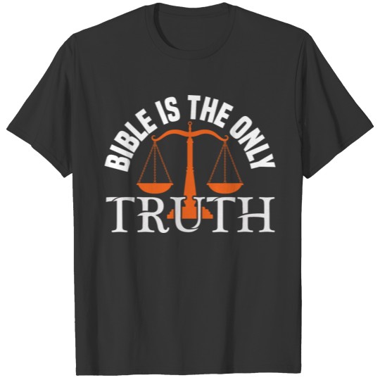 Bible Is The Only Truth Jesus Christian Christmas T Shirts