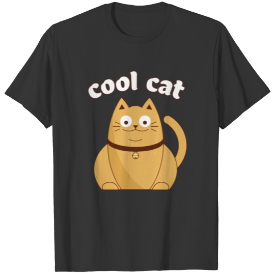 Cool Cat - Funny cat motif T-shirt