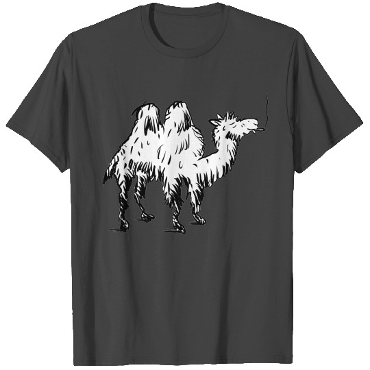 Camel Smoking on Hump Day T Shirts