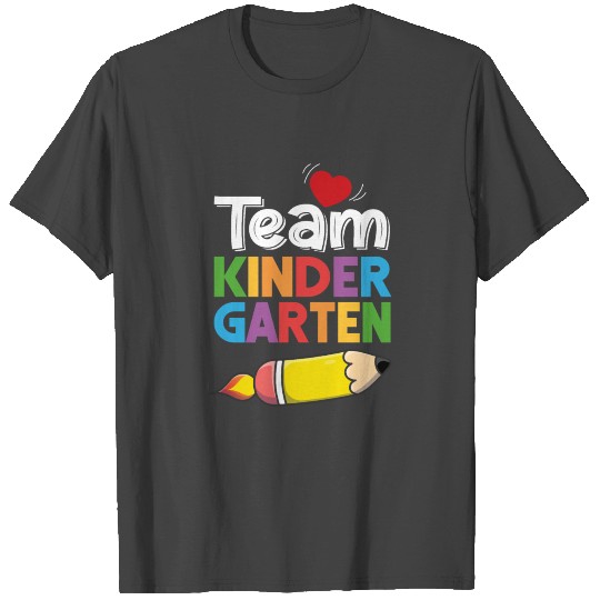 Team Kindergarten Teacher Student Funny Gift T Shirts