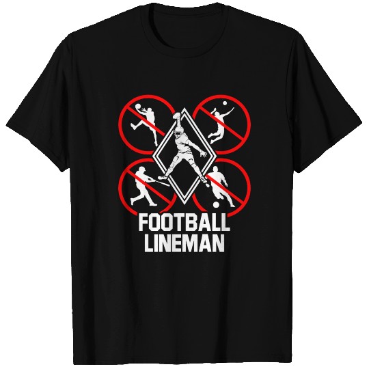 Football Lineman Team Offensive Defensive Player T Shirts