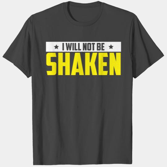 I Will Not Be Shaken Jesus Christian Christmas T Shirts