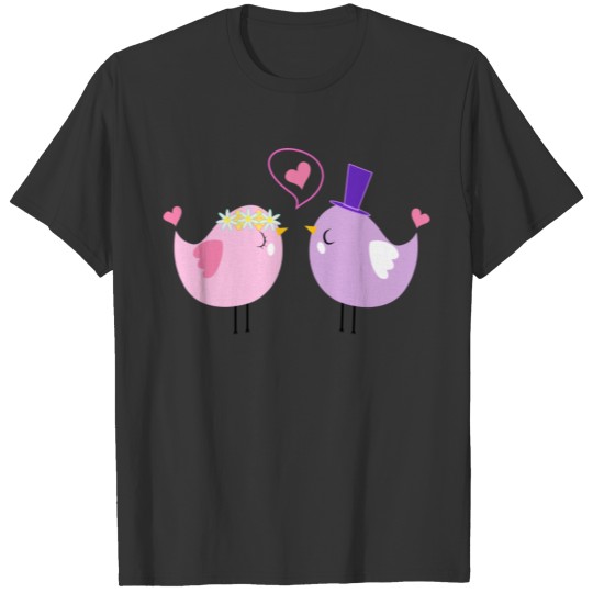 love birds T-shirt