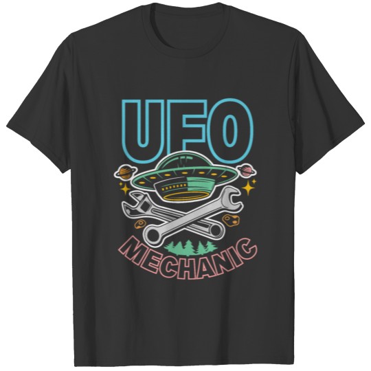 Alien Extraterrestrial Area 51 UFO Space Geek Gift T-shirt