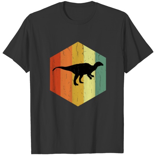 Distressed Plateosaurus Plateosaurus Hexagon T-shirt