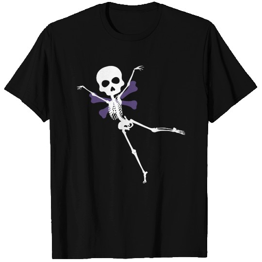 Skeleton Fairy T Shirts / Skeleton Fairy Grunge T Shirts