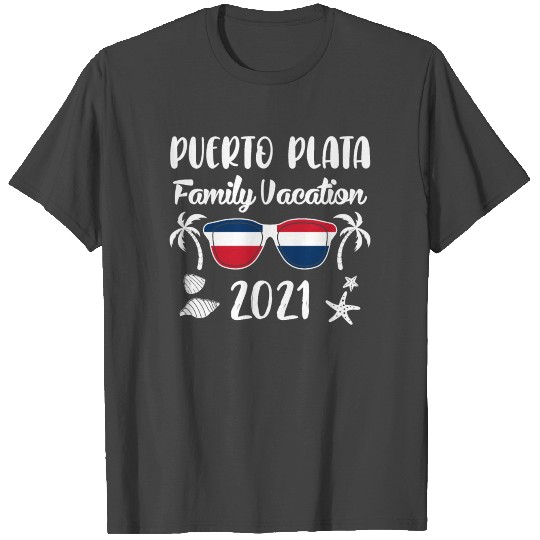 Dominican Republic Family Vacation Puerto Plata T Shirts
