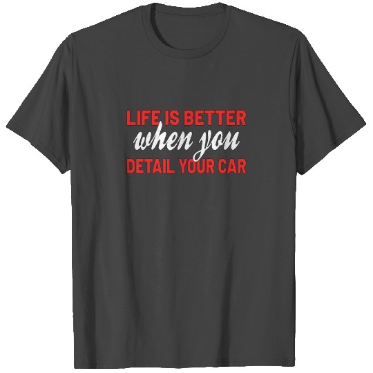 Mobile Car Detailing Auto Detailing Car Detailer T Shirts
