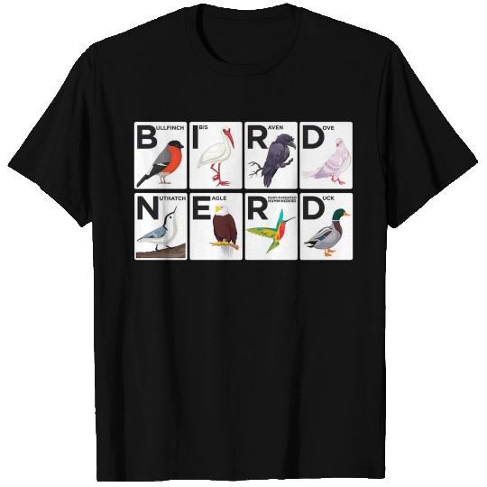 Bird Nerd Watching Vintage Retro Bird Watcher T Shirts