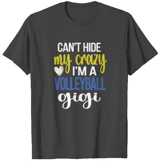Volleyball Gigi Grandma Of A Volleyball Player T Shirts