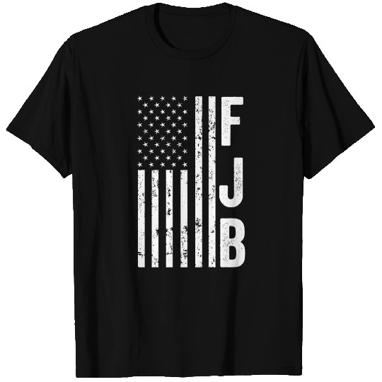 FJB Joe Biden US Distressed Flag T Shirts