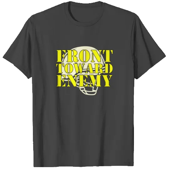 Front Toward Enemy Military Claymore Mine Flag USA T Shirts