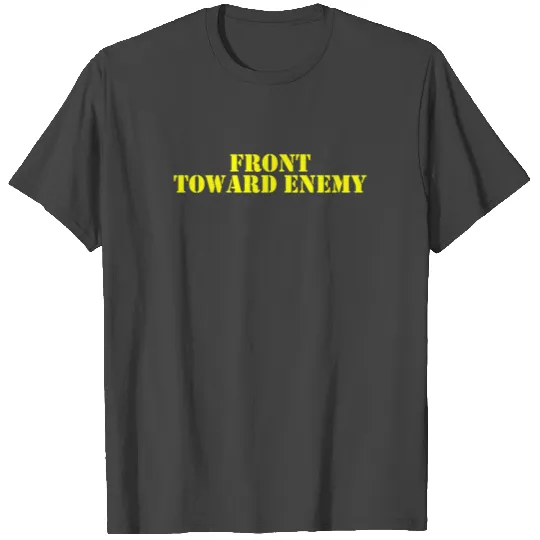 Front Toward Enemy Military Claymore Mine Flag USA T Shirts