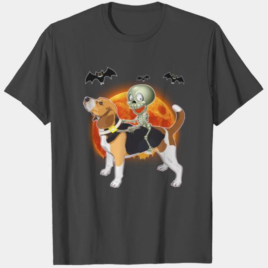 Beagle Dog Halloween Funny beagle dog halloween T Shirts