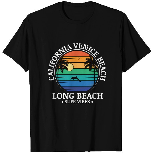 California venice beach long beach surf vibes T Shirts