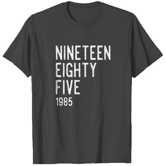 1985 Vintage born in Retro age Birthday gift idea T Shirts