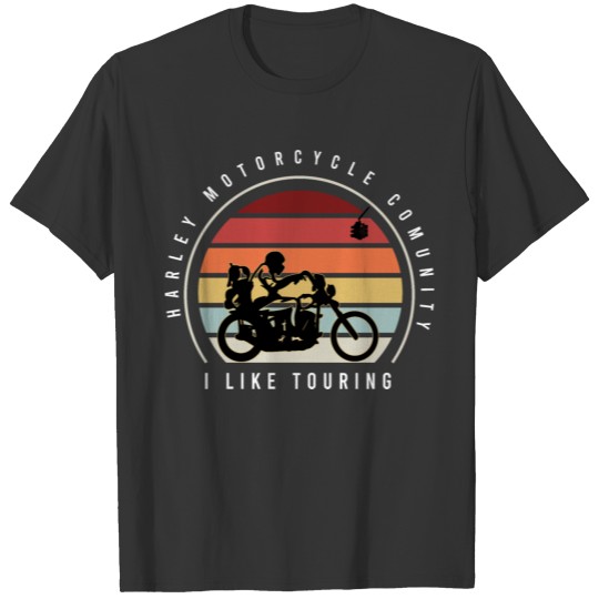 motorcycle community T-shirt