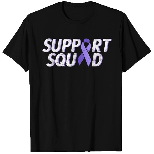 Support squad ribbon stomach cancer awareness T Shirts