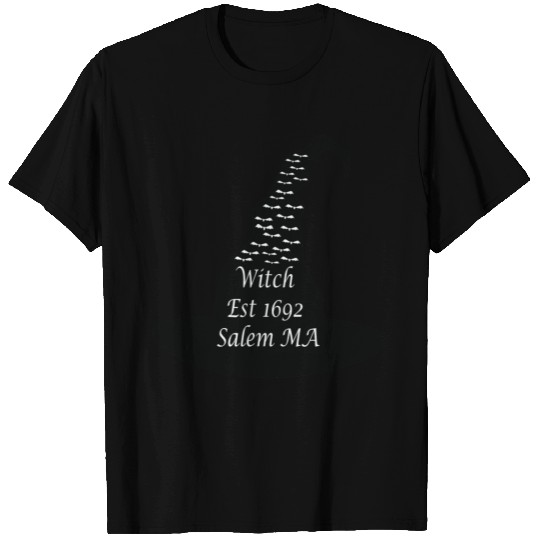 Witch Est 1692 Salem Ma T Shirts