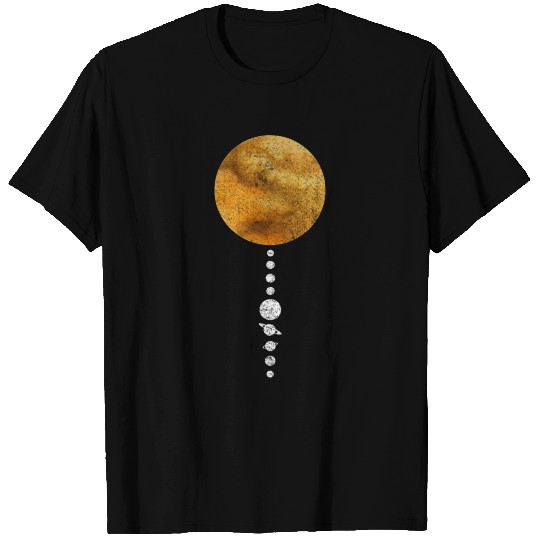 Minimal Solar System groungeMinimal Solar System - T Shirts