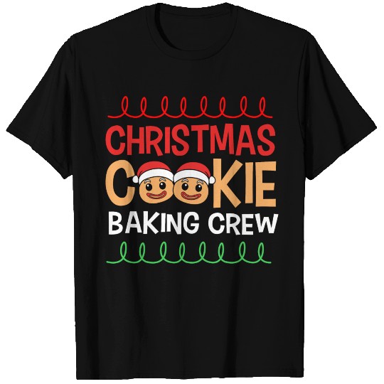 Christmas Cookie Baking Crew T Shirts