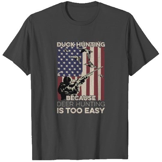 Duck Hunting Season Design for a Waterfowl Hunter T Shirts
