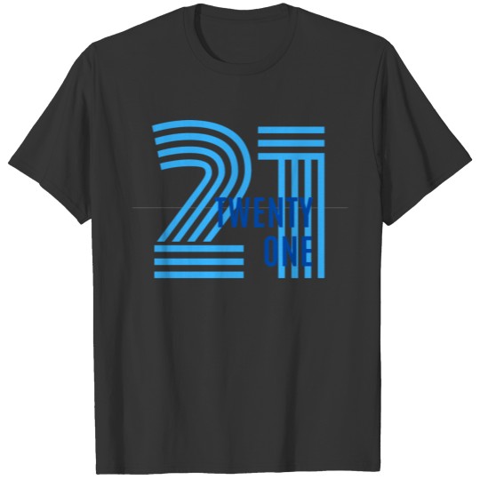 21 Milestone Celebration T-shirt