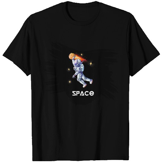 astronaut playing in space T Shirts